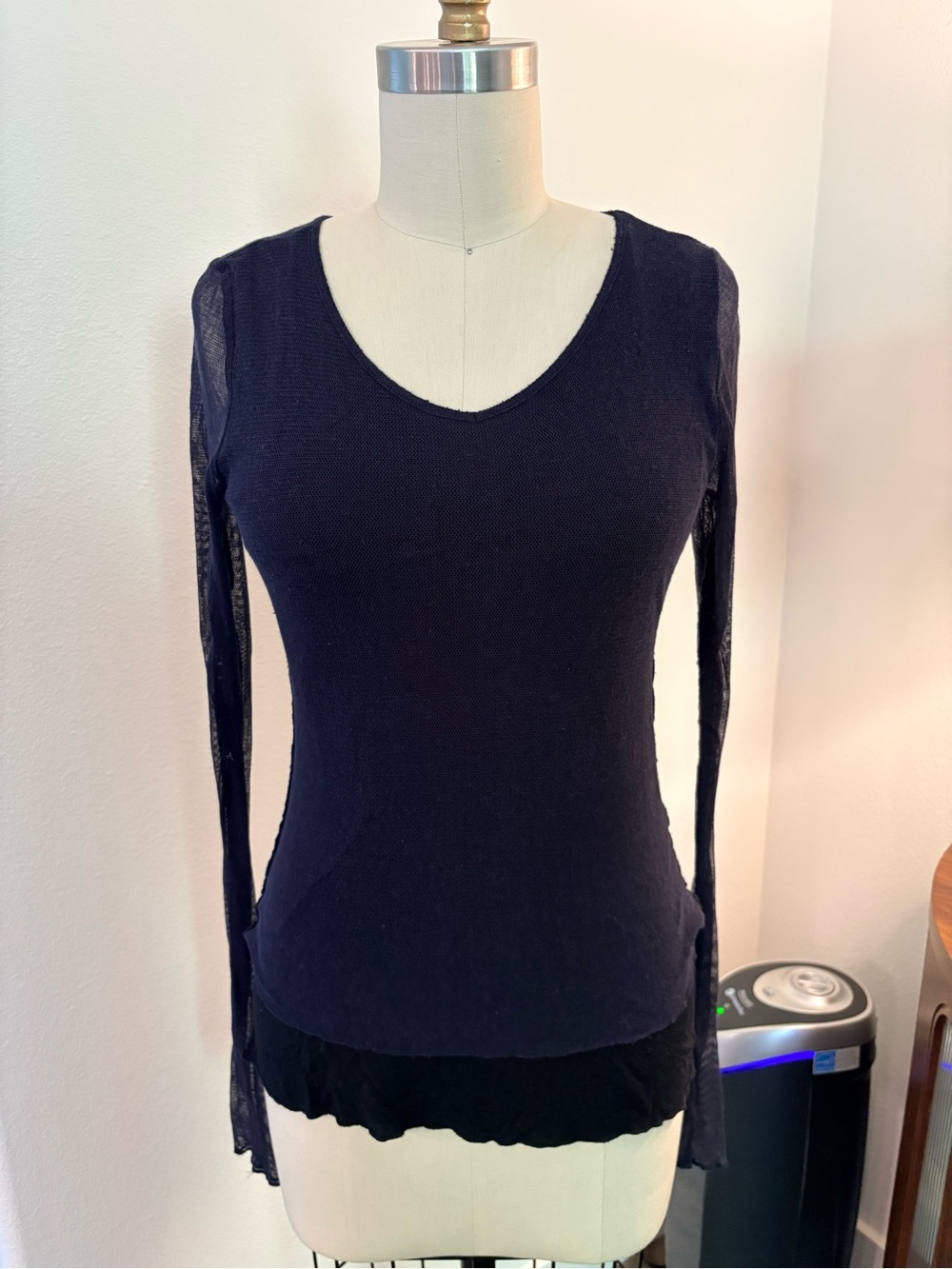 Porto Cotton Mesh Top